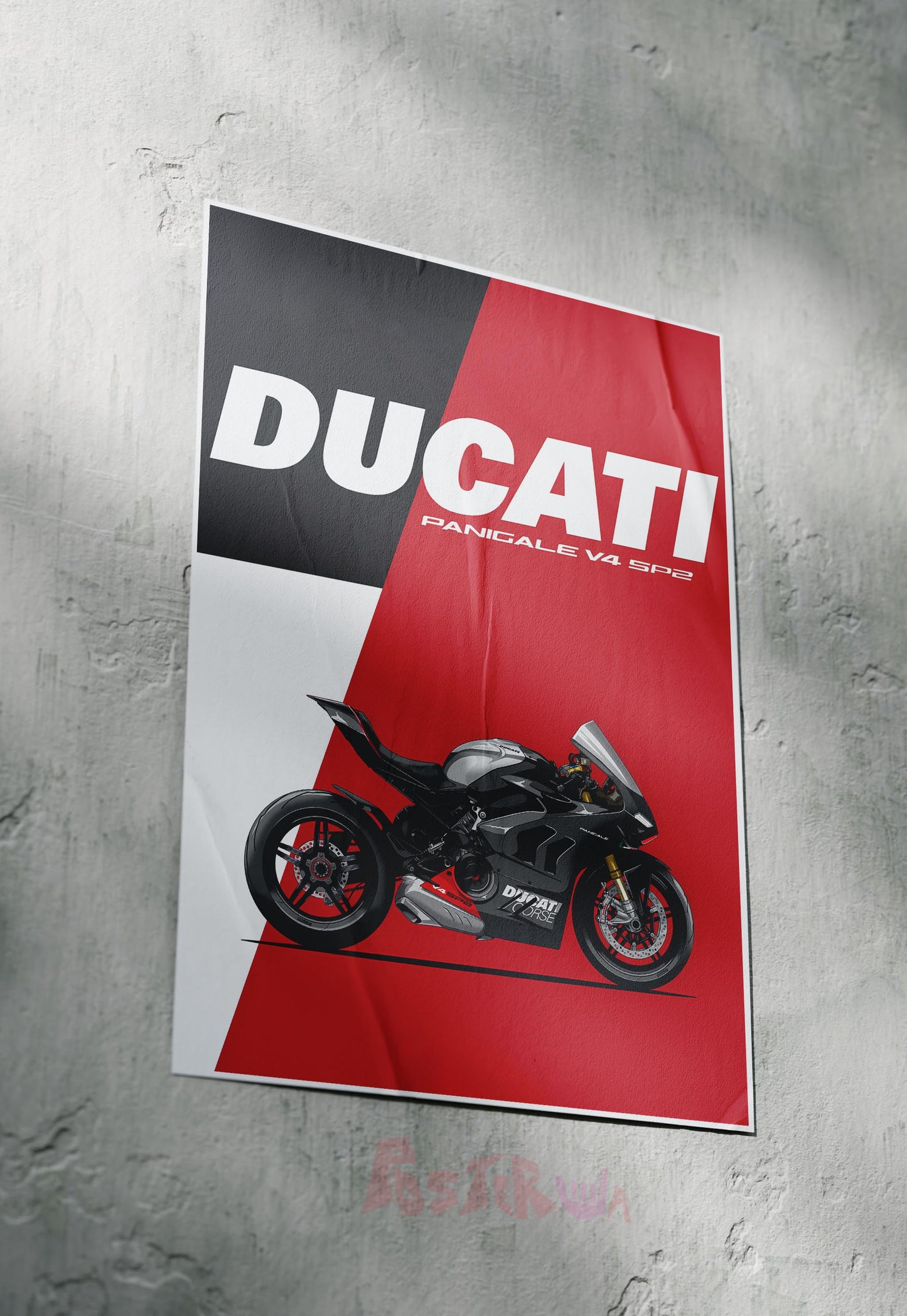 Speed Symphony | Ducati PanigaleV4 SP2 | Bikes Poster
