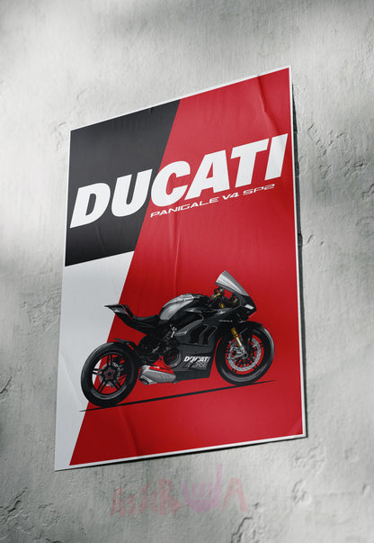 Speed Symphony | Ducati PanigaleV4 SP2 | Bikes Poster