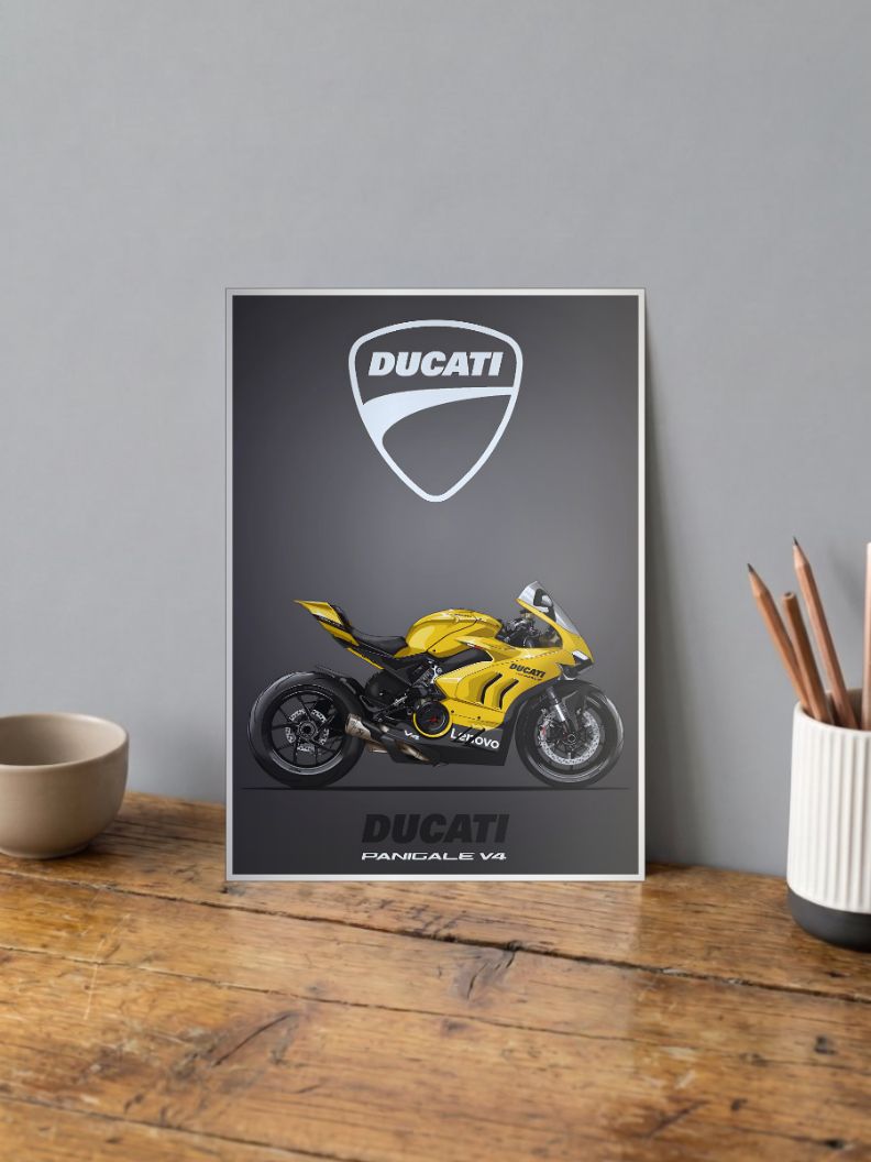 Racing Royalty | Ducati PanigaleV4 SP2 | Bikes Poster