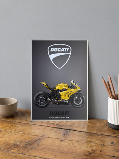 Racing Royalty | Ducati PanigaleV4 SP2 | Bikes Poster
