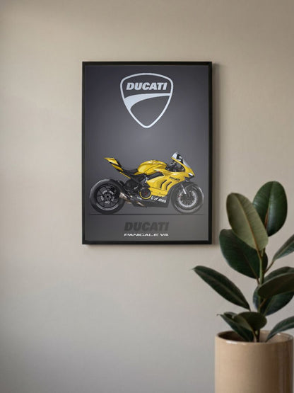 Racing Royalty | Ducati PanigaleV4 SP2 | Bikes Poster