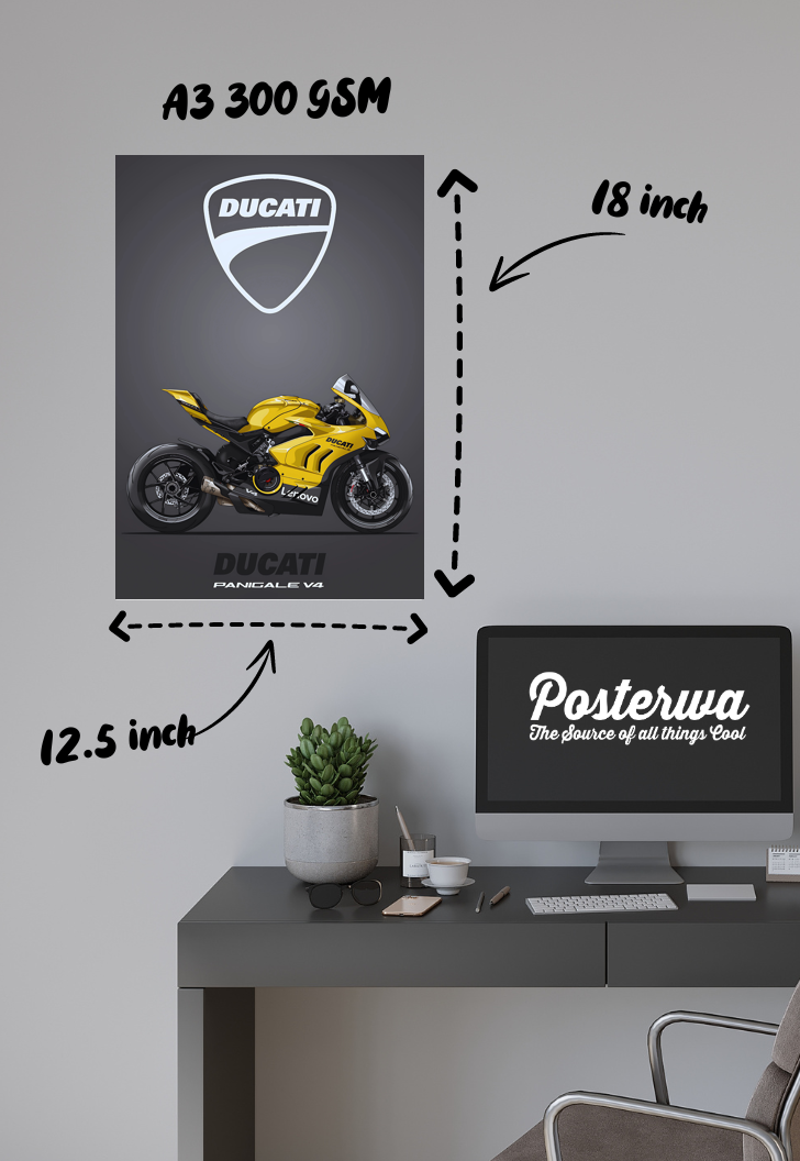 Racing Royalty | Ducati PanigaleV4 SP2 | Bikes Poster