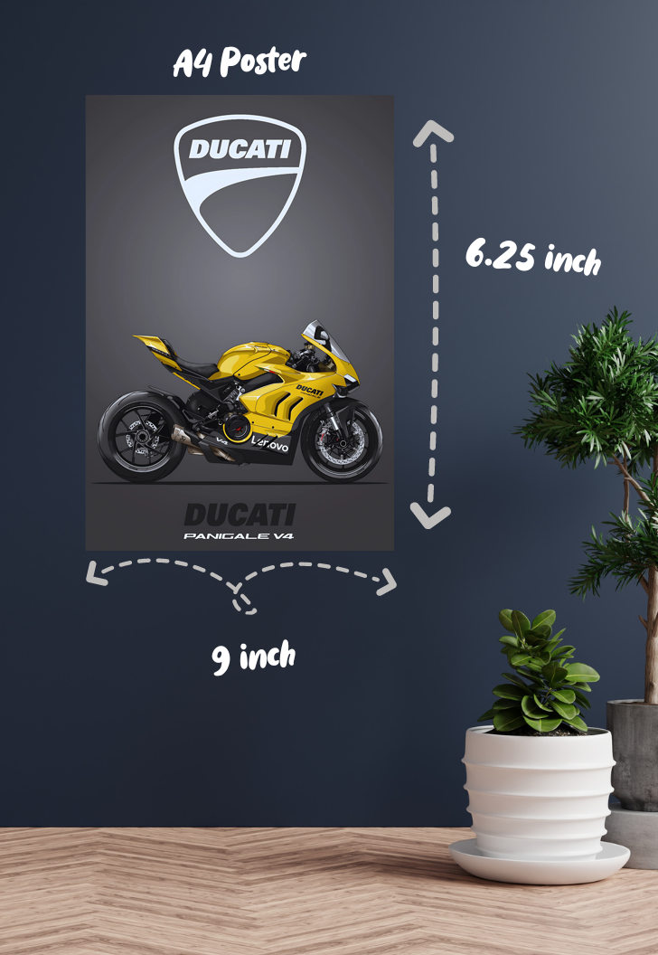 Racing Royalty | Ducati PanigaleV4 SP2 | Bikes Poster