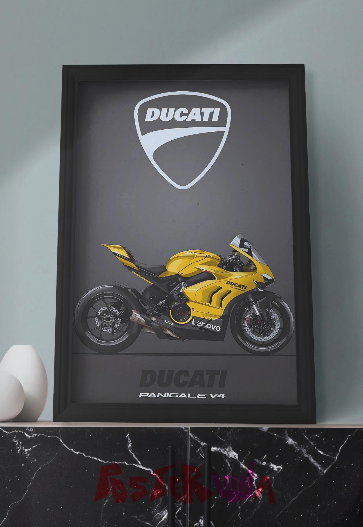 Racing Royalty | Ducati PanigaleV4 SP2 | Bikes Poster