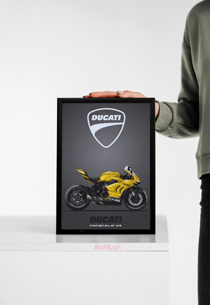 Racing Royalty | Ducati PanigaleV4 SP2 | Bikes Poster