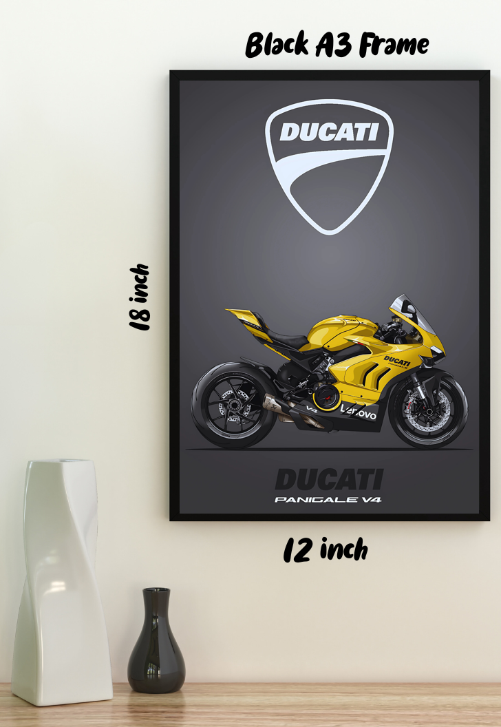 Racing Royalty | Ducati PanigaleV4 SP2 | Bikes Poster