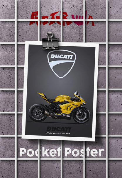 Racing Royalty | Ducati PanigaleV4 SP2 | Bikes Poster