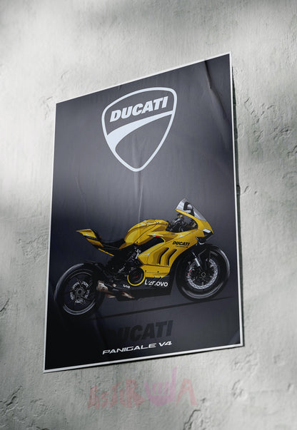 Racing Royalty | Ducati PanigaleV4 SP2 | Bikes Poster