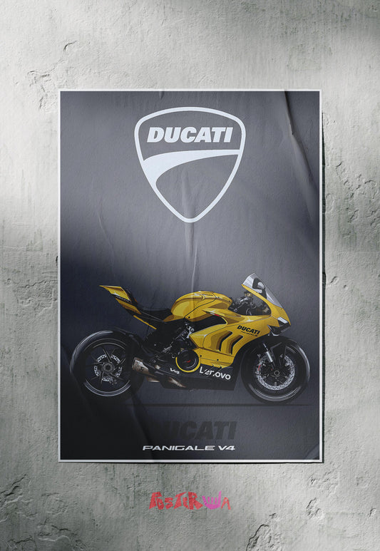 Racing Royalty | Ducati PanigaleV4 SP2 | Bikes Poster