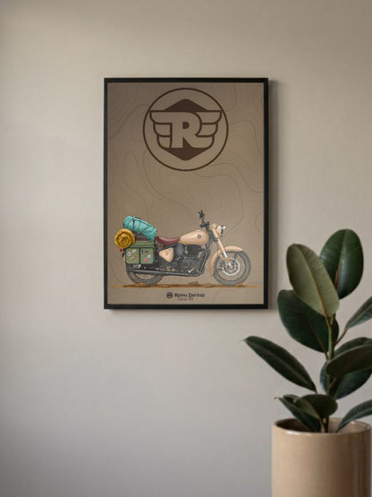 Timeless Ride | Royal Enfield | Bikes Poster