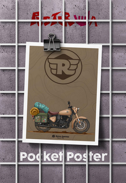 Timeless Ride | Royal Enfield | Bikes Poster