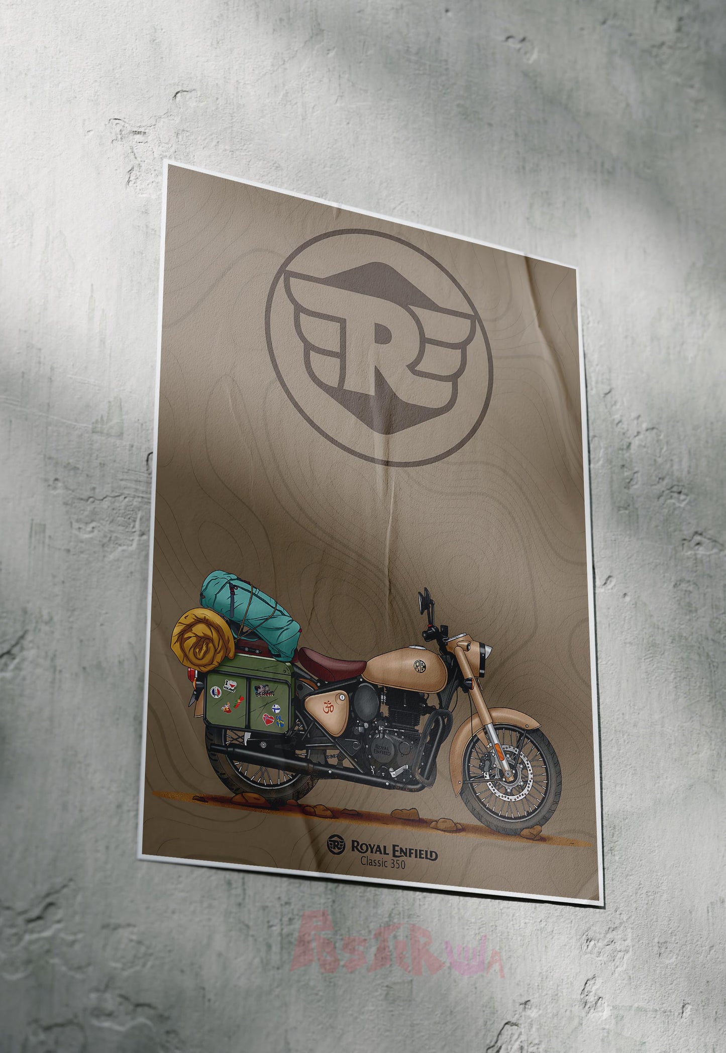 Timeless Ride | Royal Enfield | Bikes Poster