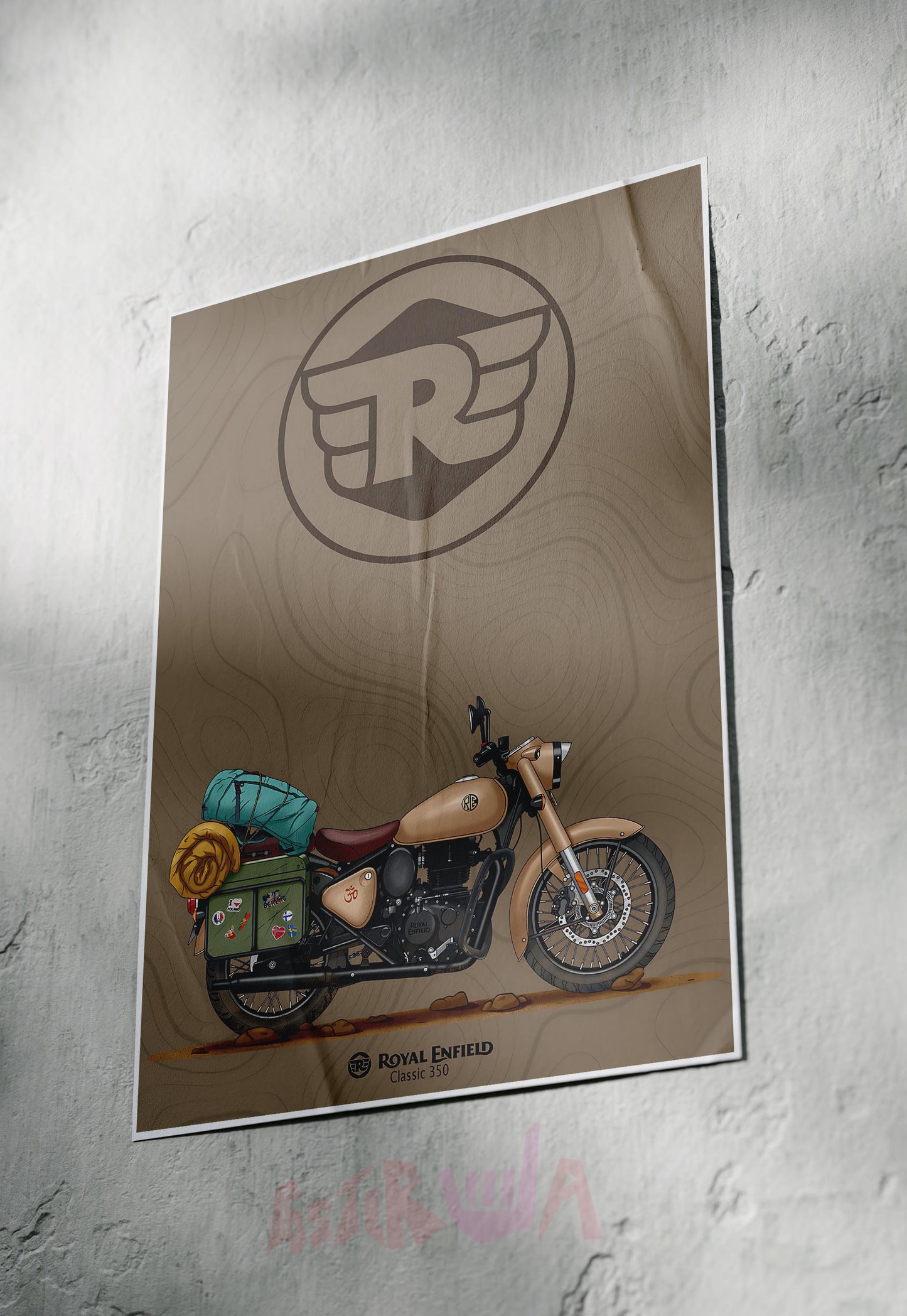 Timeless Ride | Royal Enfield | Bikes Poster