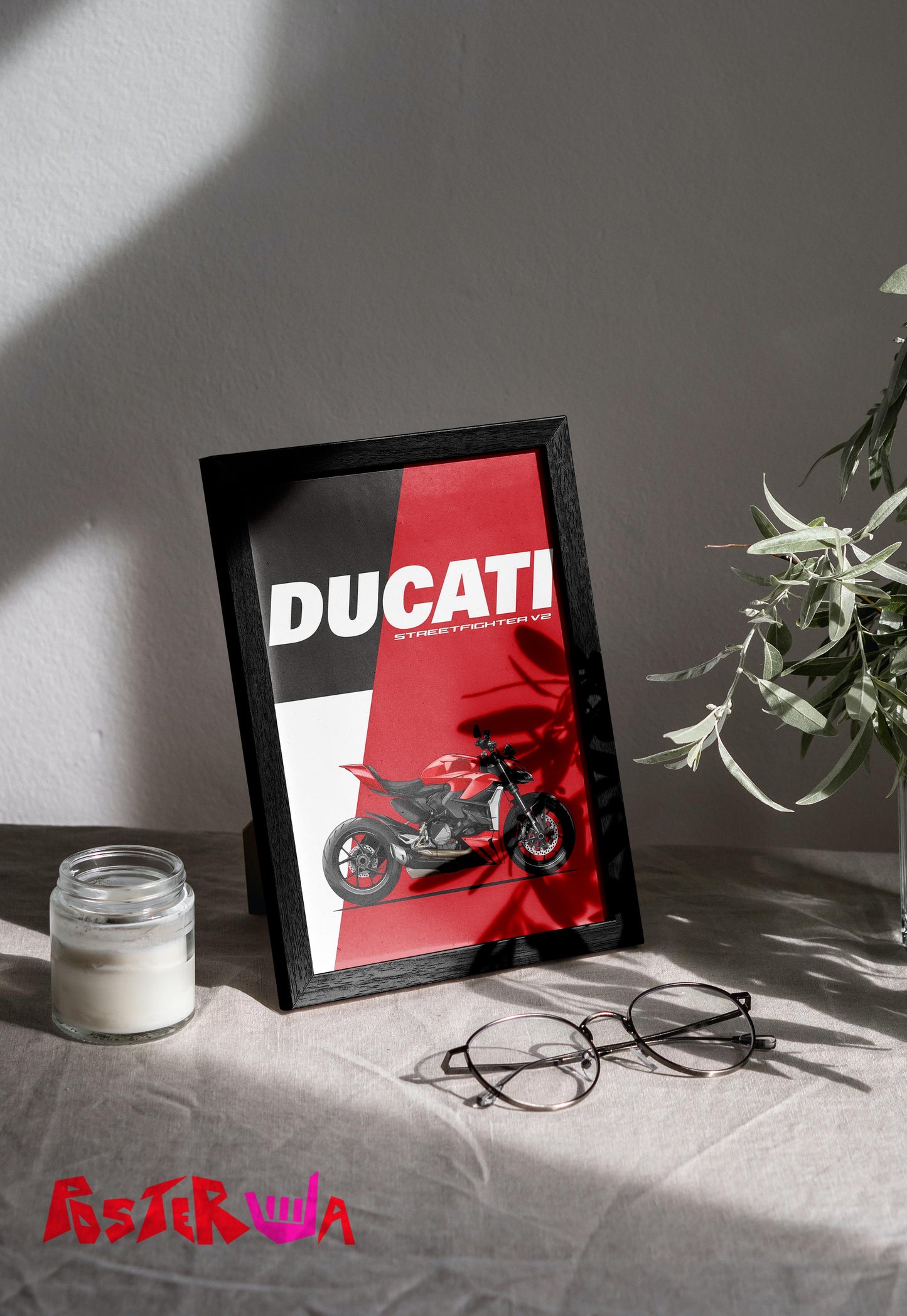 Street Warrior | Ducati | Bikes Poster