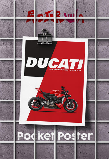 Street Warrior | Ducati | Bikes Poster