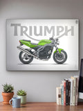Triumph Street triple Poster