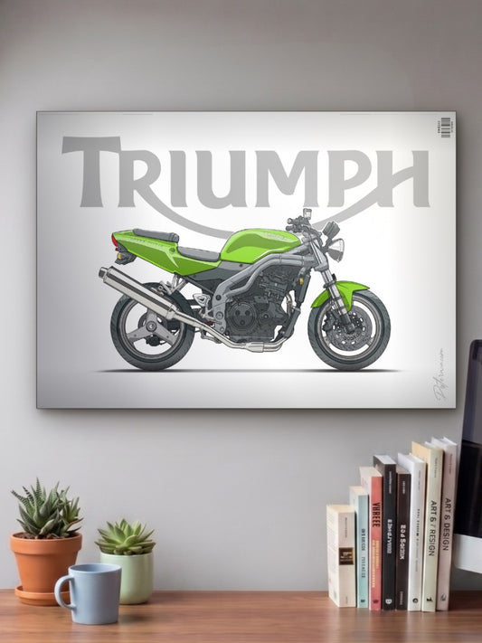 Triumph Street triple Poster