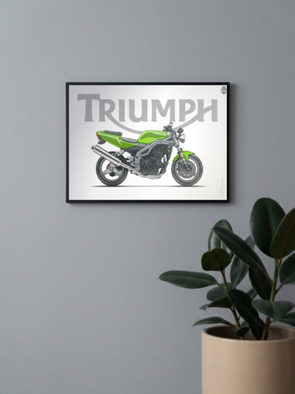 Triumph Street triple Poster
