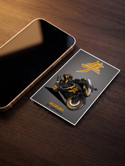 Busa Blitz Suzuki Hayabusa Bikes Poster