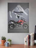 Throttle Therapy Triumph Tiger 1200 Bikes Poster