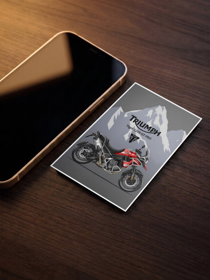 Throttle Therapy Triumph Tiger 1200 Bikes Poster