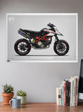 Ducati Hypermotard Bikes Poster
