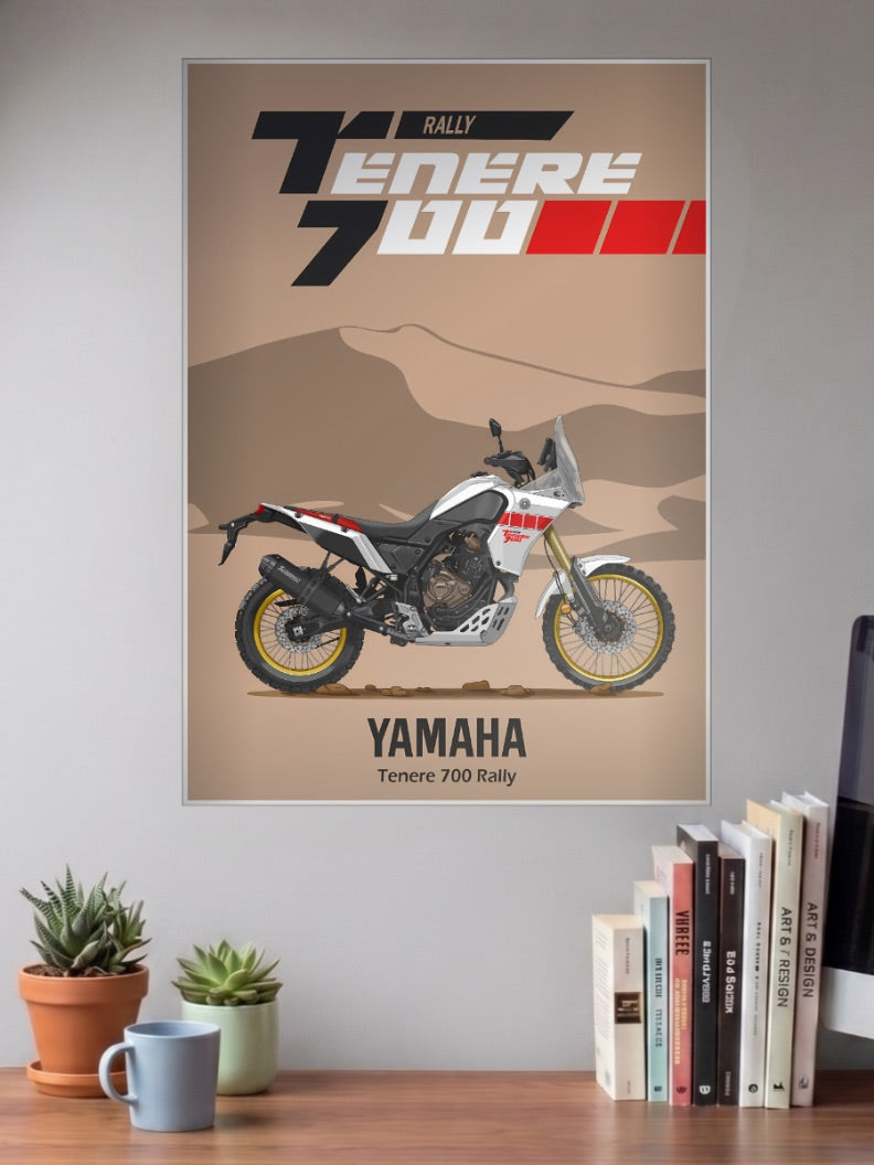 Speed Block Soul Yamaha Tenere 700 Bikes Poster