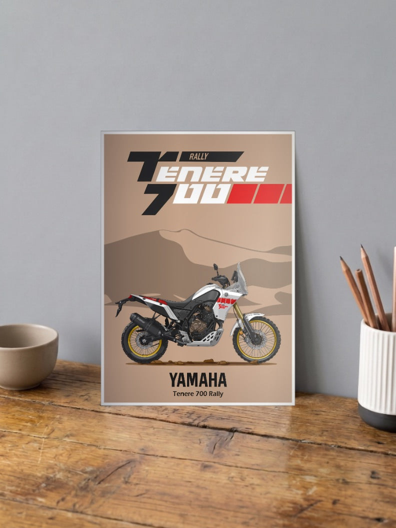 Speed Block Soul Yamaha Tenere 700 Bikes Poster