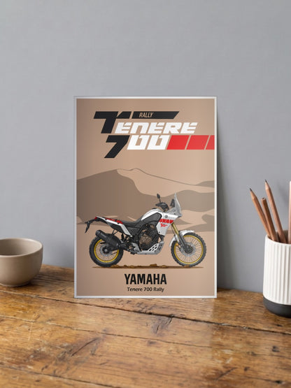 Speed Block Soul Yamaha Tenere 700 Bikes Poster