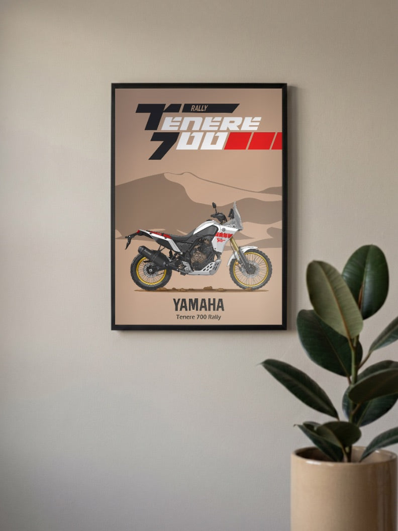 Speed Block Soul Yamaha Tenere 700 Bikes Poster