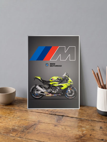 Open Road Freedom Superbike Bikes Poster