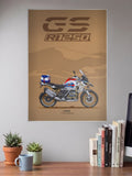 Bavarian Roadster BMW GS R 1250 Bikes Poster