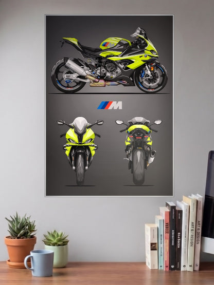 Throttle Therapy BMW Bikes Poster