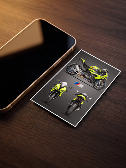 Throttle Therapy BMW Bikes Poster