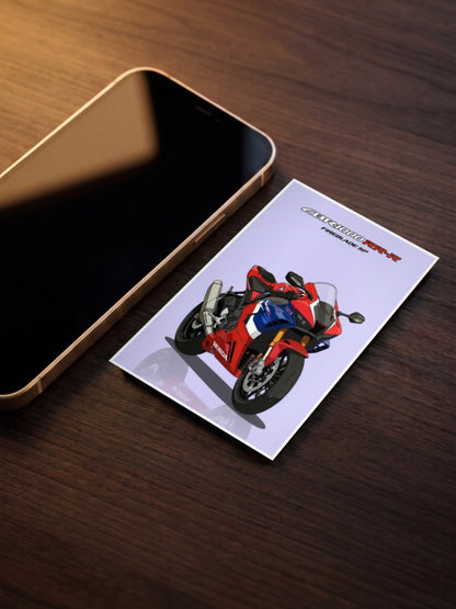 Fireblade Fury Honda CBR1000RR Bikes Poster