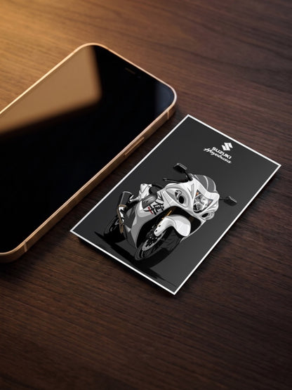 Hayabusa Hurricane Suzuki Hayabusa Bikes Poster