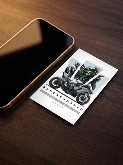 Asphalt Soul supercharged Bikes Poster
