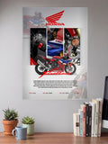 Blade Runner Honda Fireblade Bikes Poster