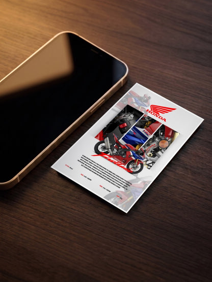 Blade Runner Honda Fireblade Bikes Poster