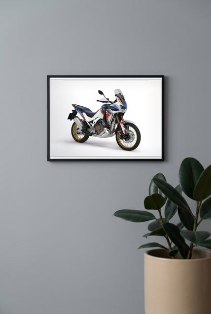 Honda Africa Twin Bikes Poster