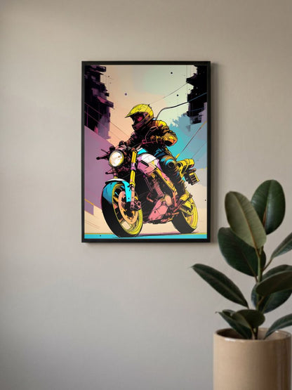 Bike Art Poster