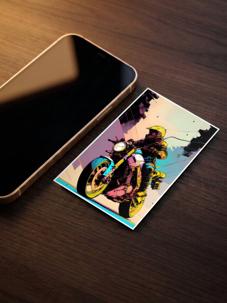 Bike Art Poster