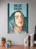 Ethereal Echoes | Billie Eilish | Celebs Poster