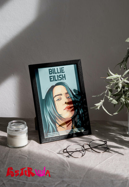 Ethereal Echoes | Billie Eilish | Celebs Poster
