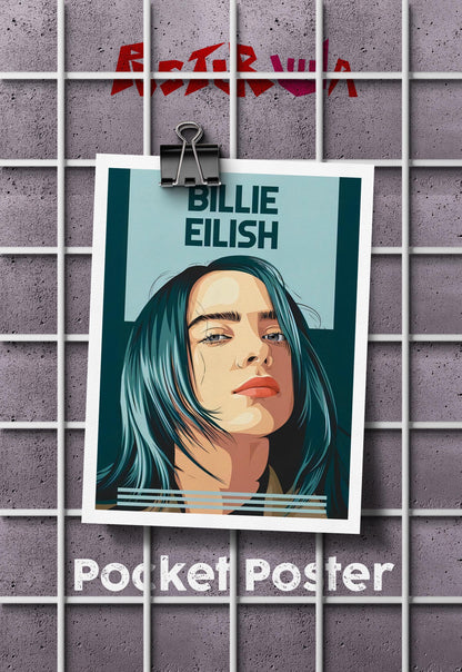 Ethereal Echoes | Billie Eilish | Celebs Poster