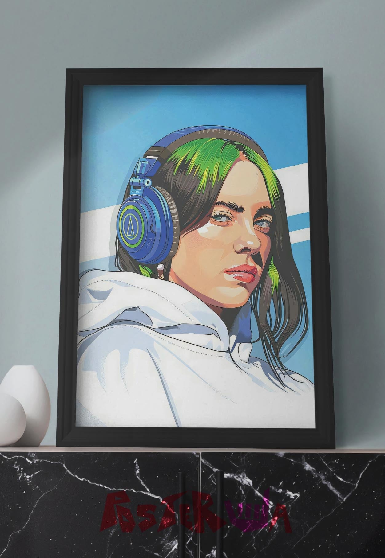 Whispering Melodies | Billie Eilish | Singers Poster