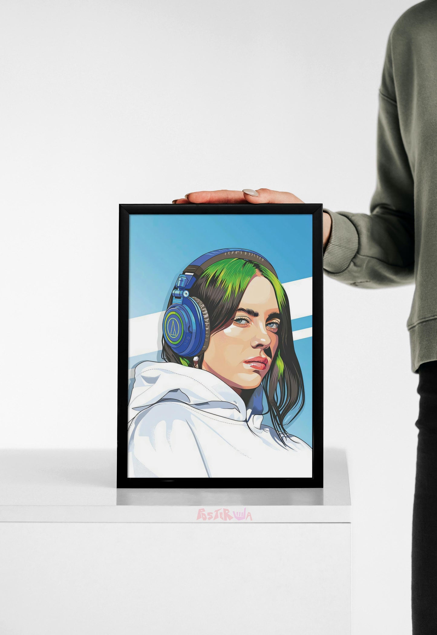 Whispering Melodies | Billie Eilish | Singers Poster
