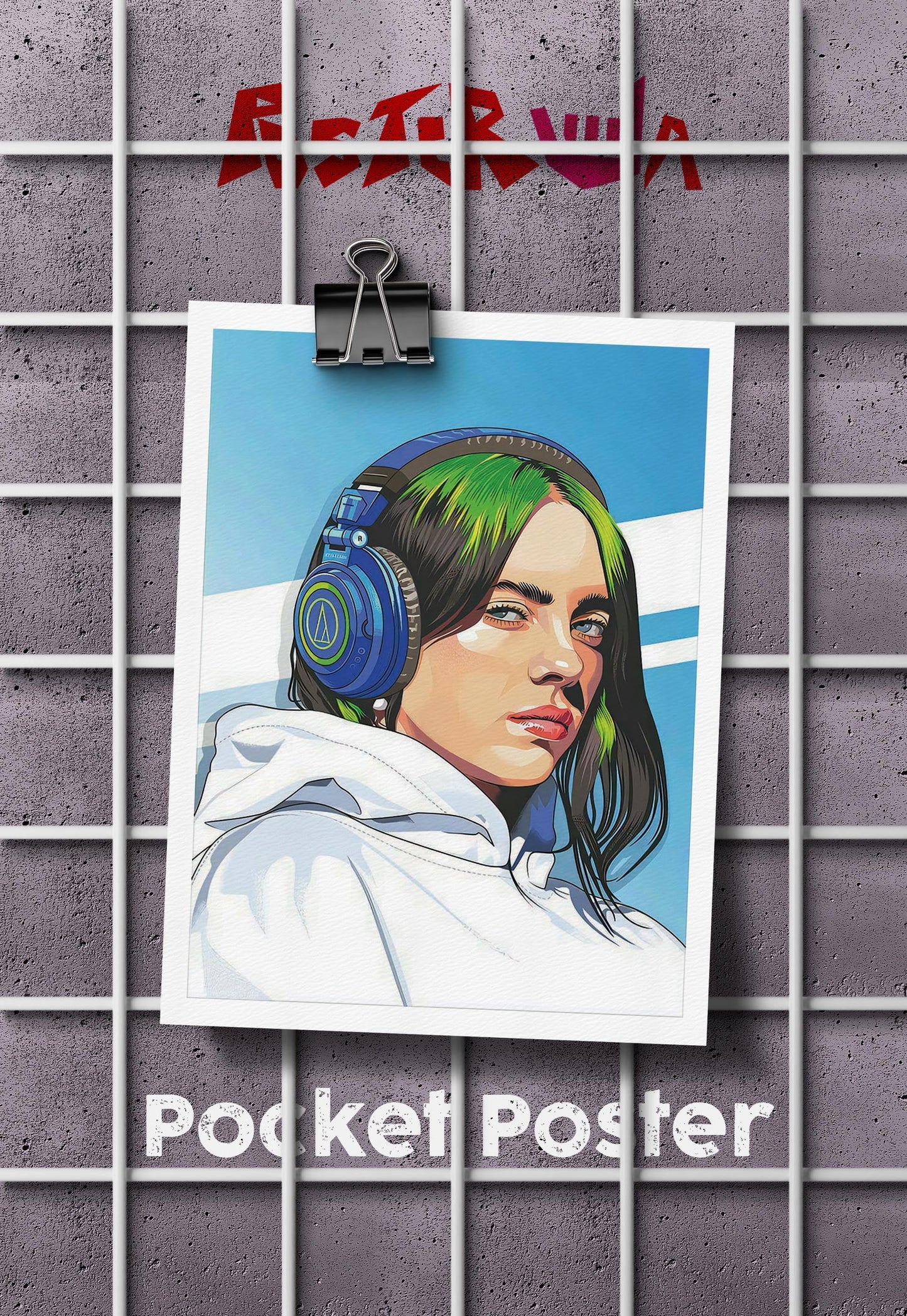 Whispering Melodies | Billie Eilish | Singers Poster