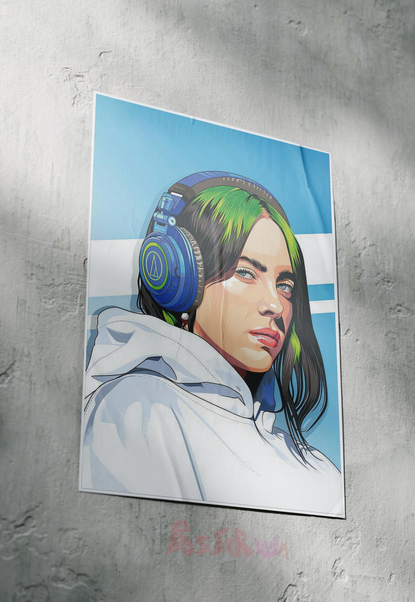 Whispering Melodies | Billie Eilish | Singers Poster
