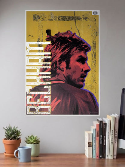 Golden Goals | David Beckham | Football Poster